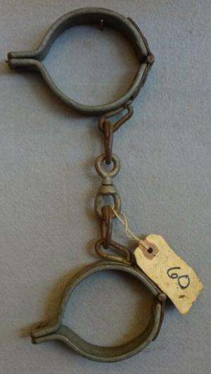AUTHENTIC Antique Vintage Brass Handcuff Keys From Deadwood South Dakota