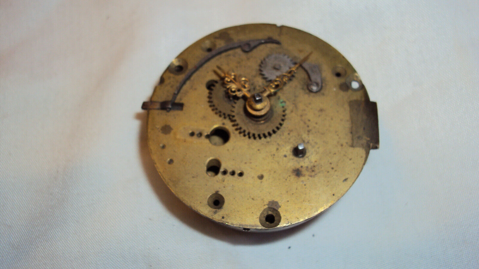 Antique Fusee clock or watch movement with adapted Waltham escapement Antique Price Guide