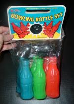 coca cola bowling set
