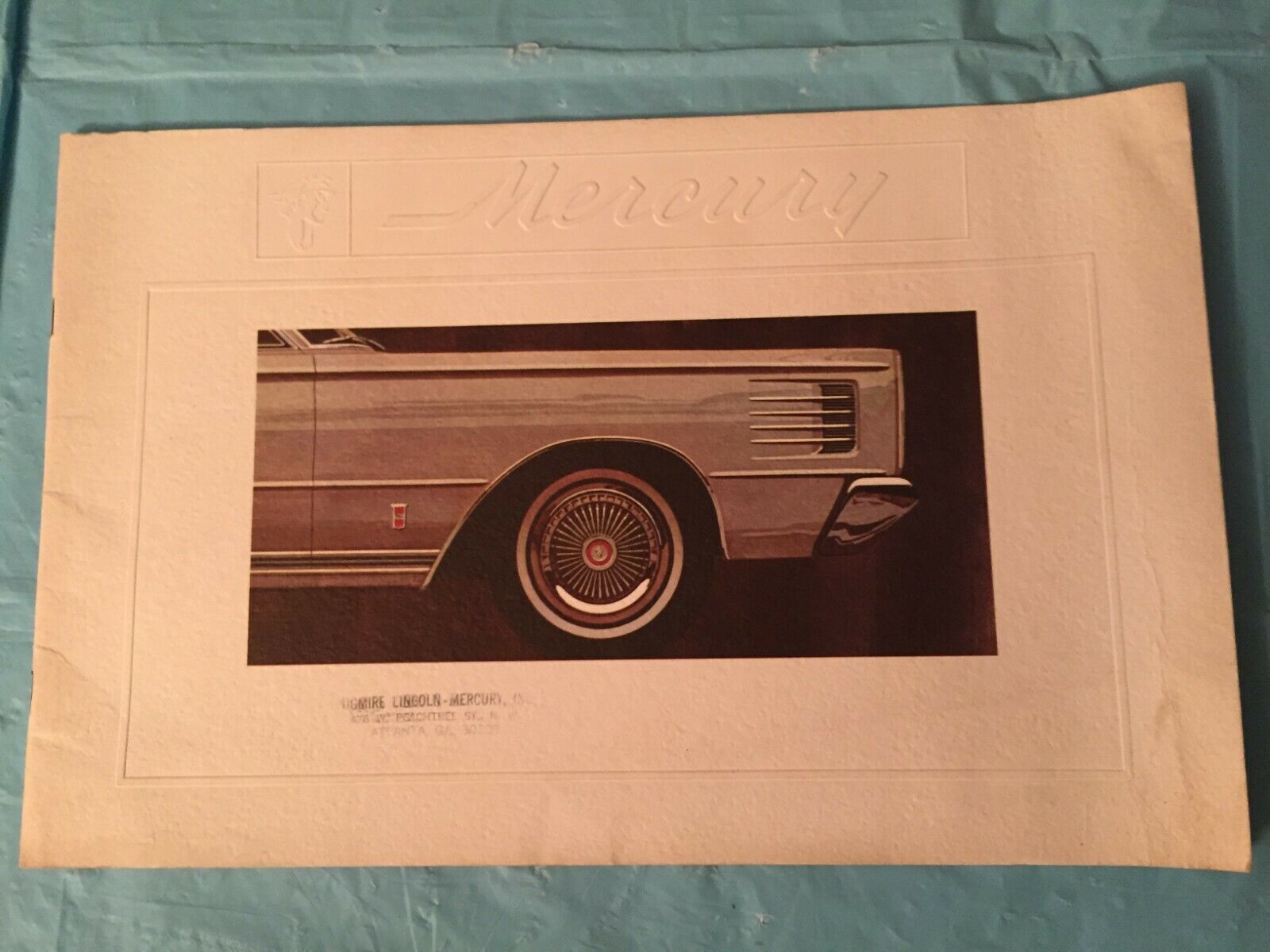 1965 Mercury "Monterey Montclair ParkLane Wagons" Car Dealer Sales