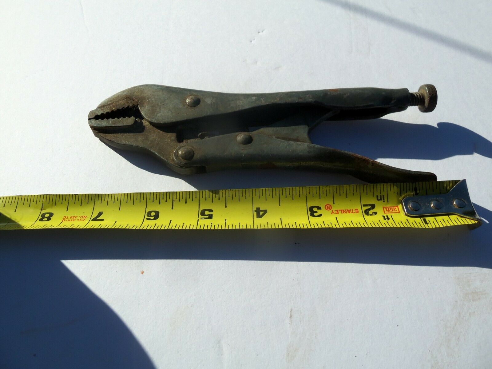 vintage vice grips dewitt nebr usa pat apr 14 1942 Antique Price