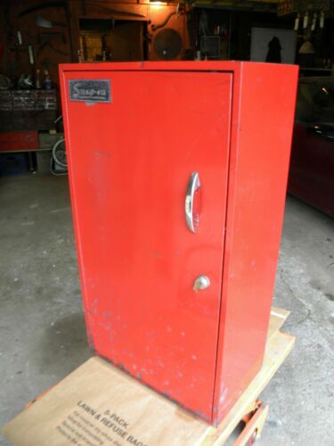 Vintage Snap On Kr 272 Side Tool Cabinet Box Chest With Key