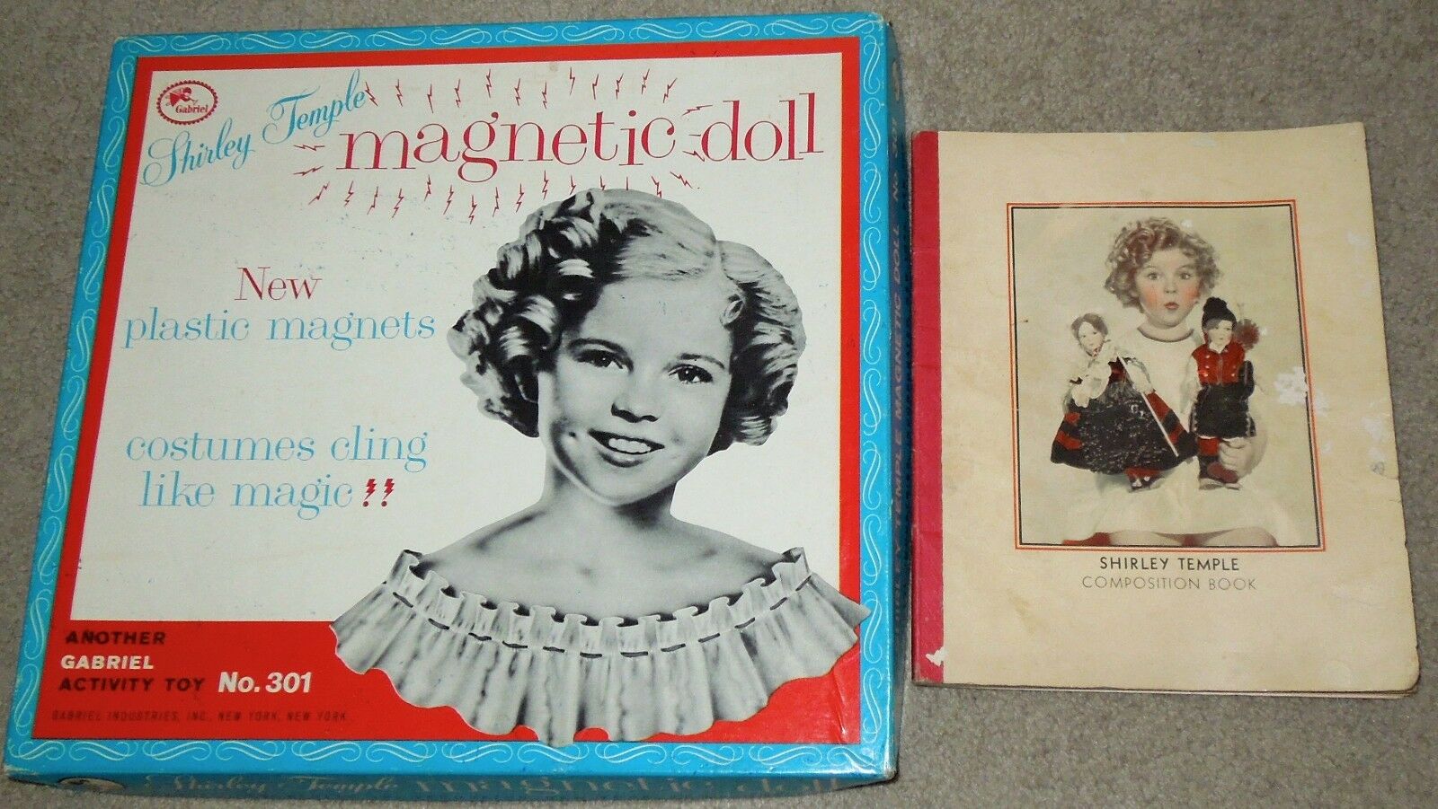 Shirley Temple Magnetic Paper Dolls collectible