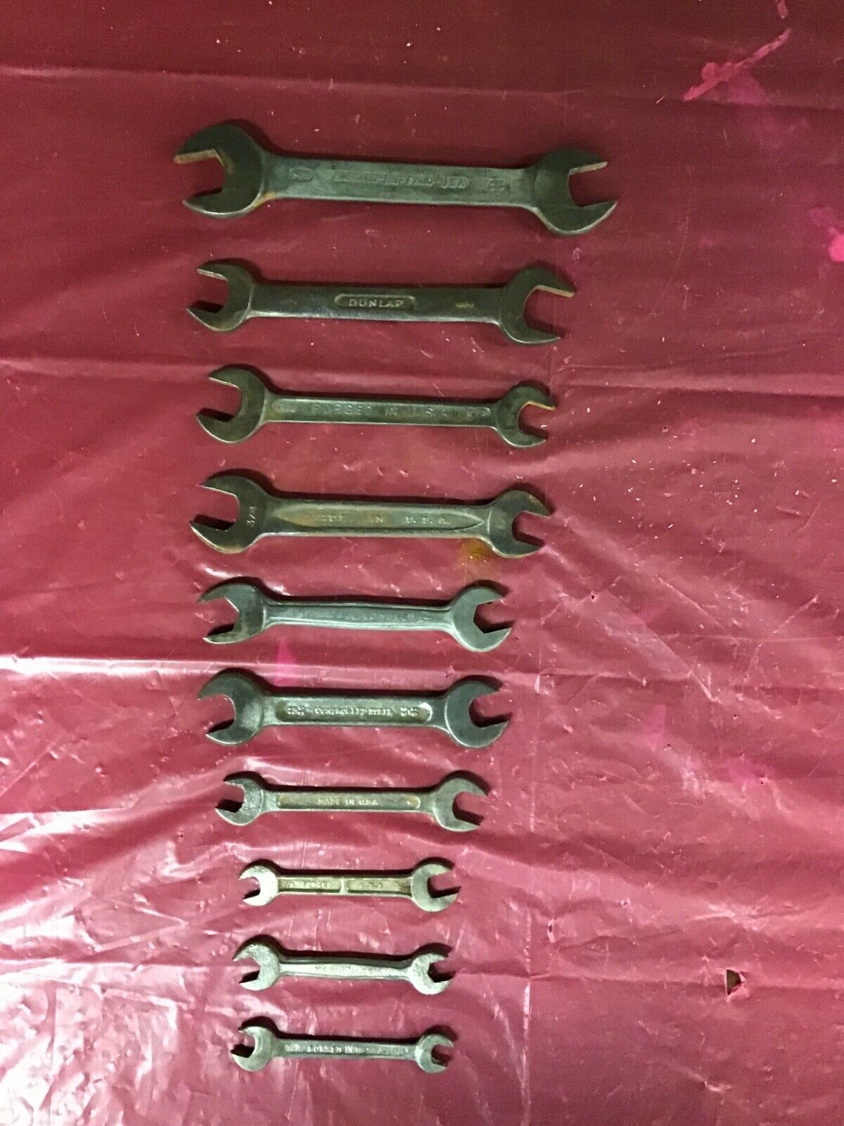 Vintage Open End Wrench Lot Of 10 Antique Price Guide Details Page