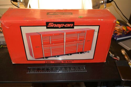 Snap On Tools KRL Die Cast Metal 1:8 Scale Toolbox Coin Bank 