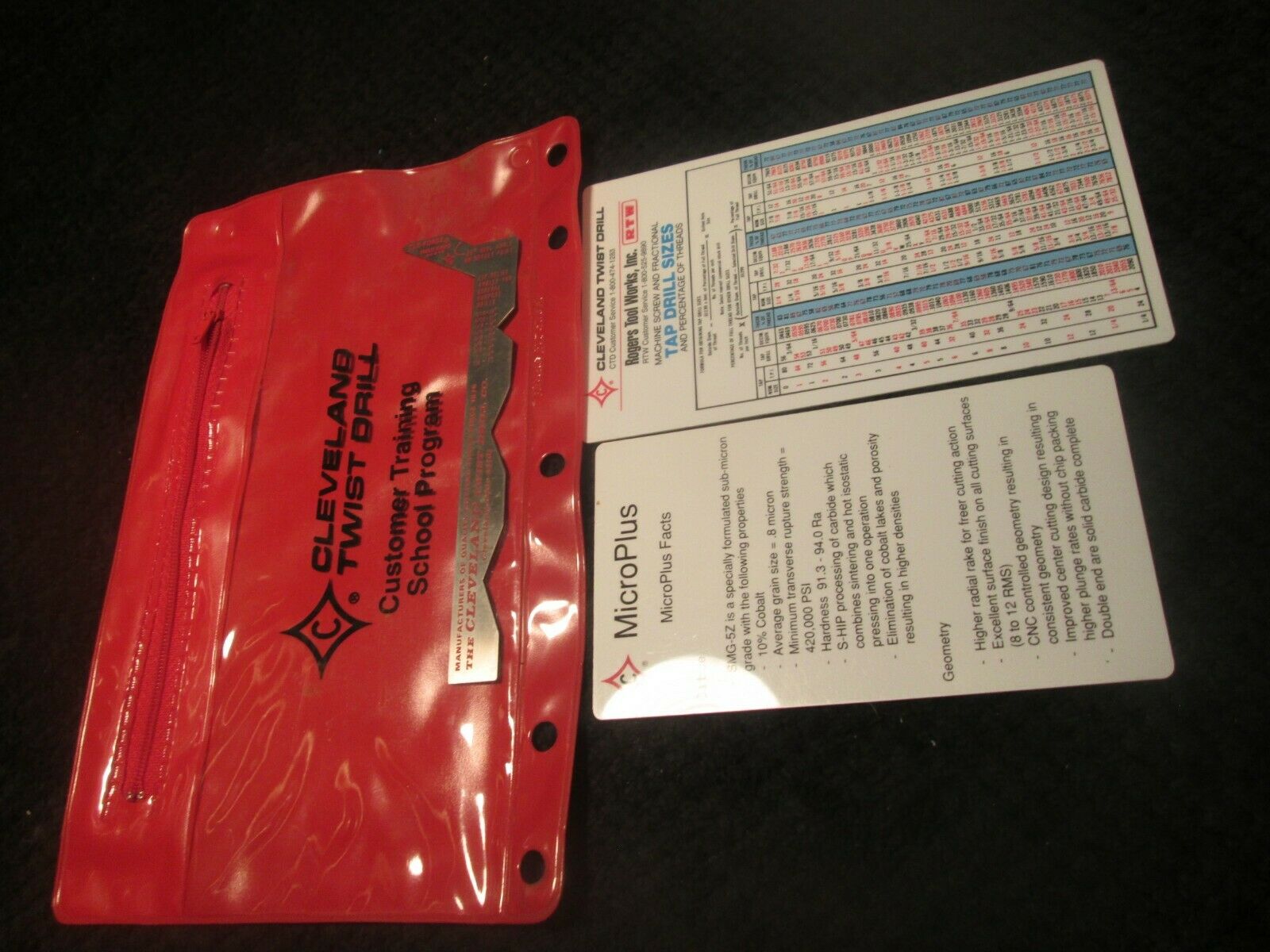 Cleveland Twist Drill Multi Point Gauge & Tap Drill Size