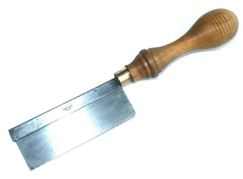 Vintage Sheffield made 4 inch gents dovetail saw 18 points per inch