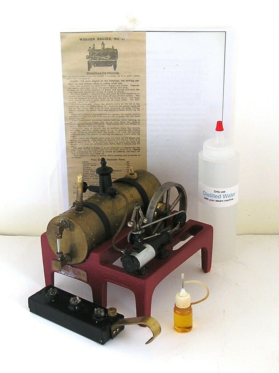 vintage weeden live steam train