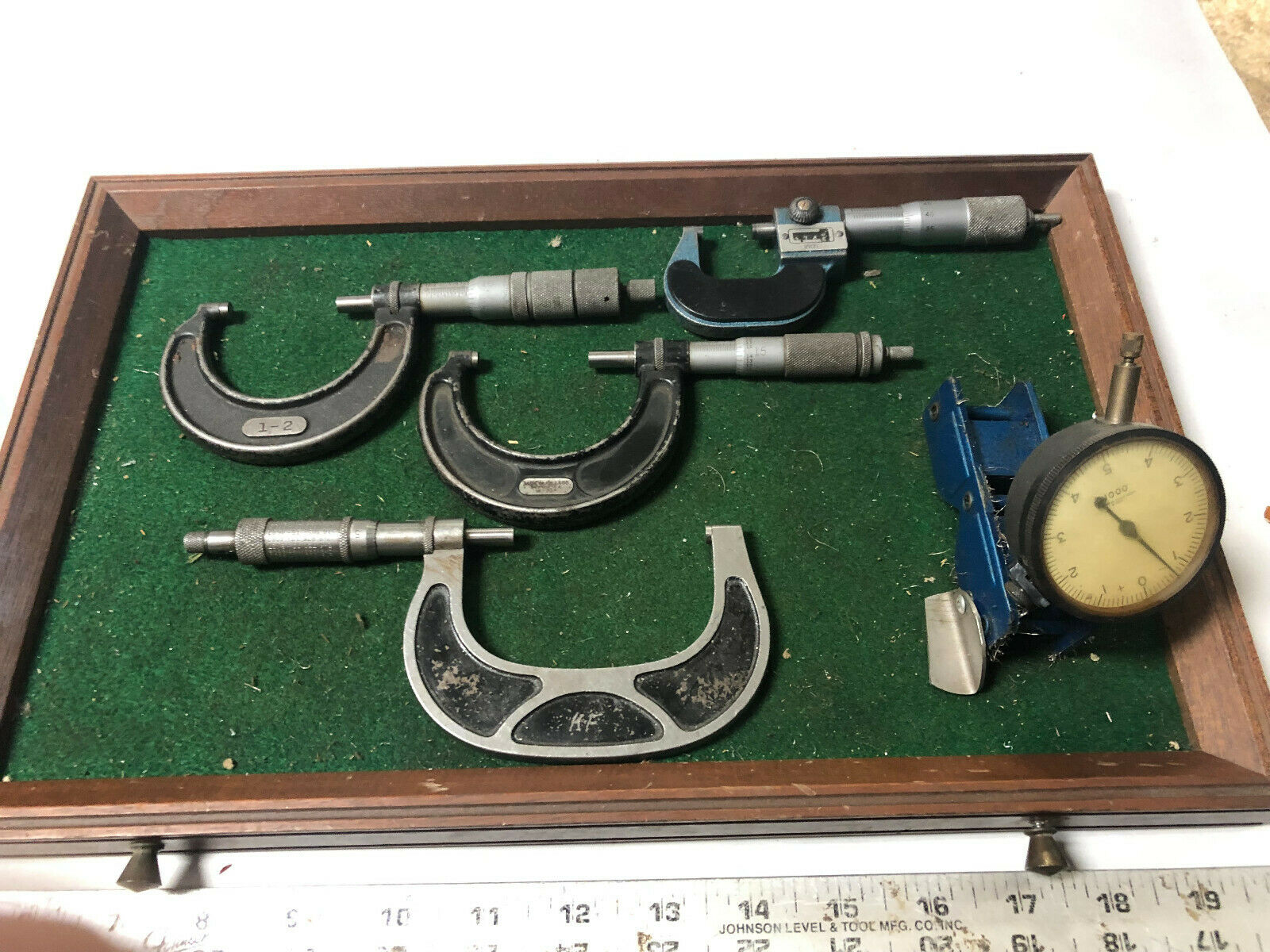 MACHINIST TOOLS LATHE MILL Lot Machinist Gages Micrometers Dial