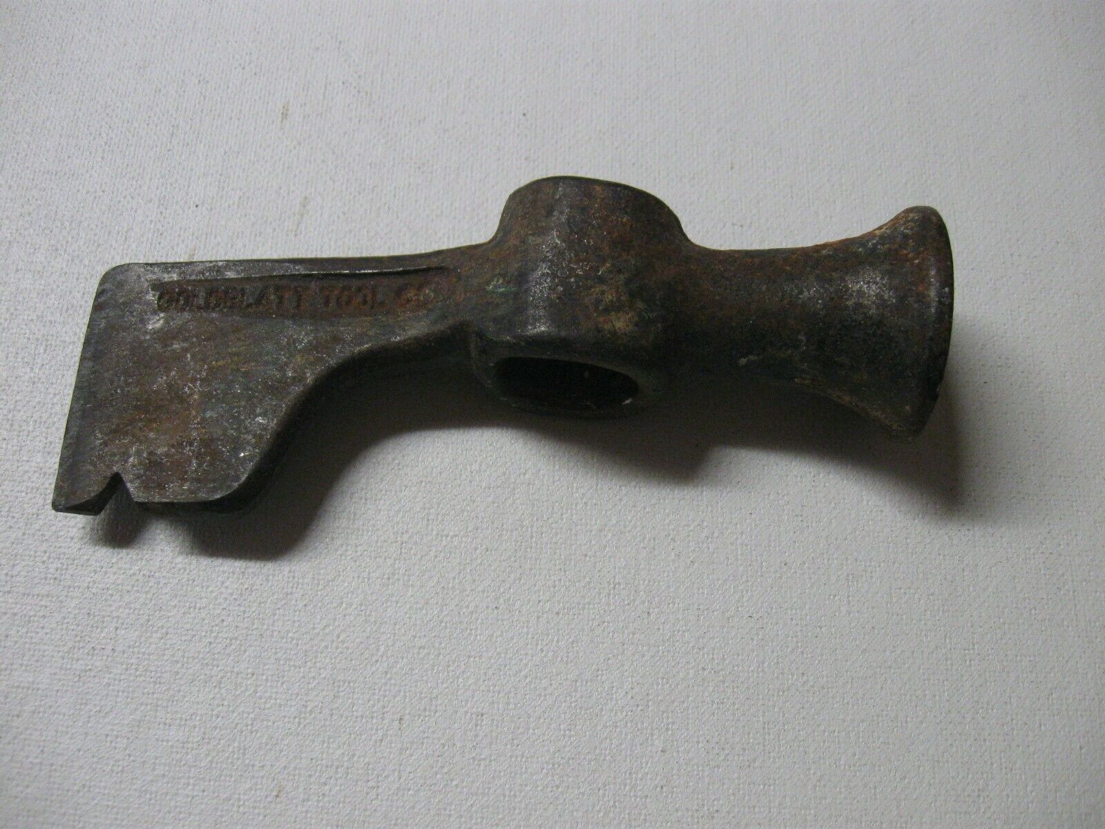 HAMMER AXE HEAD GOLDBLATT TOOL CO. KANSAS CITY KAN. BULLSEYE HEAD
