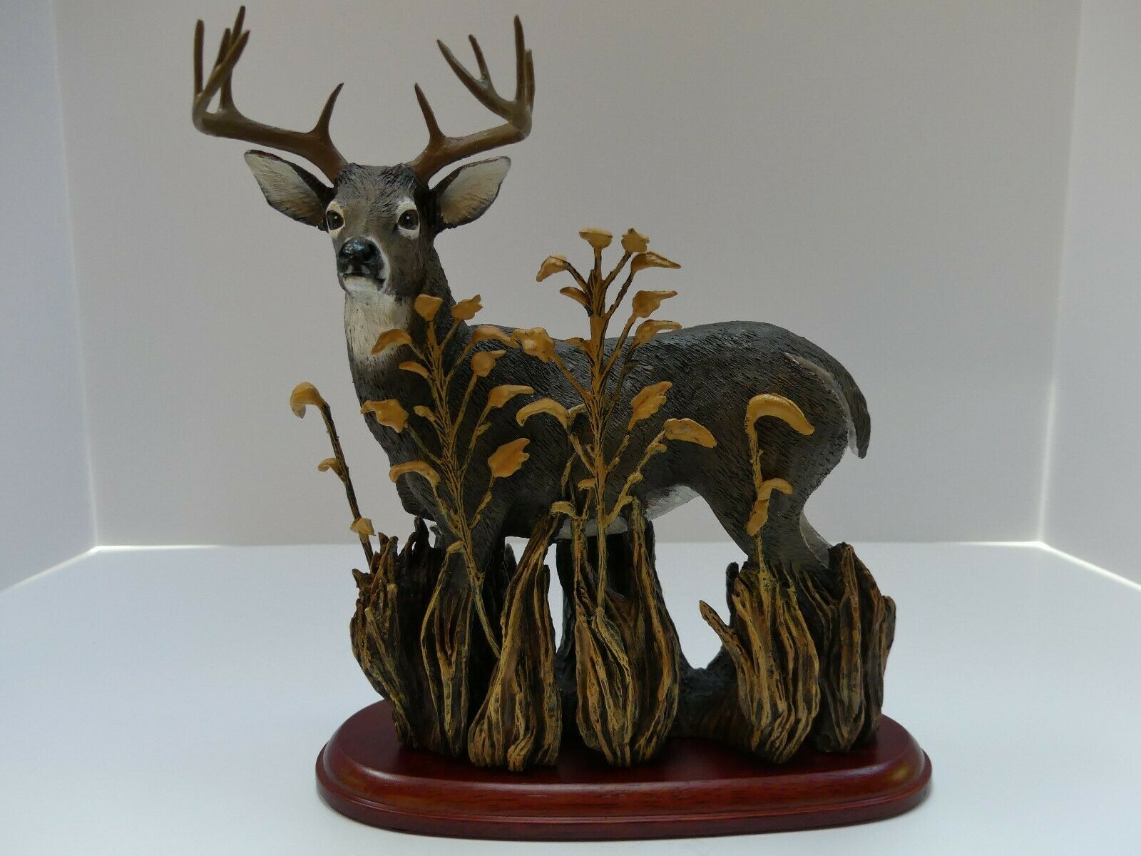 danbury mint deer statues