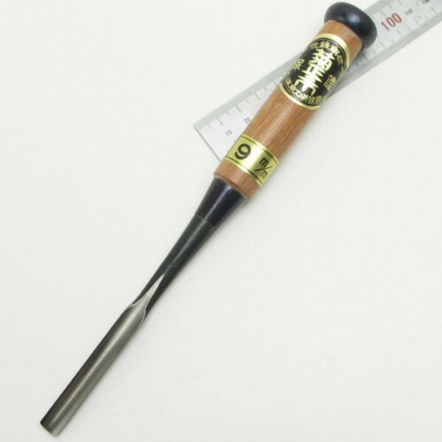 Japanese gouge(Chisel) / Uchimaru Nomi, 9mmby Toshimune -- Antique ...
