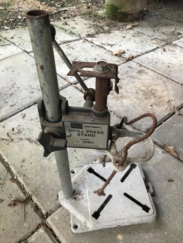 Vintage Sears Craftsman Drill Press Stand Model 25921 Antique Price