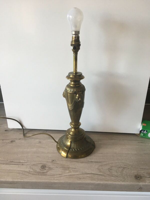 vintage brass lamp base Antique Price Guide Details Page