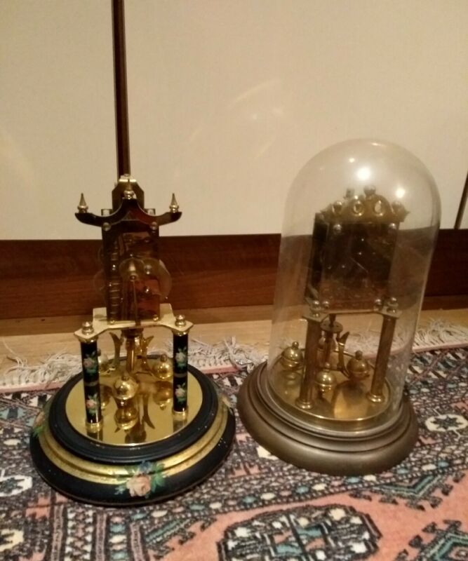 TWO VINTAGE KUNDO? ANNIVERSARY CLOCKS * part''s/ Restoration