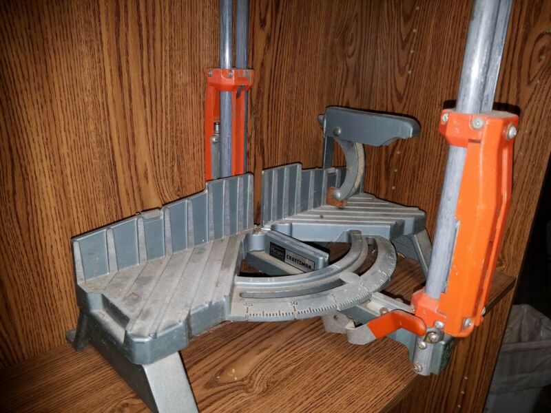 Craftsman Mitre Box Model 881.36505 Vintage Sears Saw Antique Price Guide Details Page
