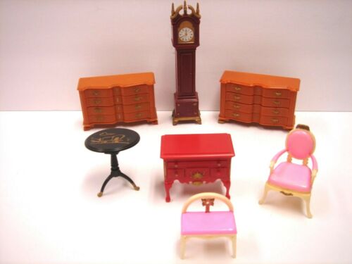 7 Piece Grouping 1960''s Marx Little Hostess Dollhouse Furniture ...