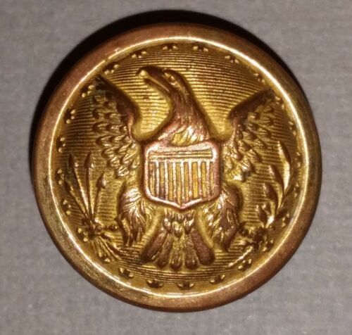 CIVIL WAR GENERAL STAFF BUTTON -- Antique Price Guide Details Page