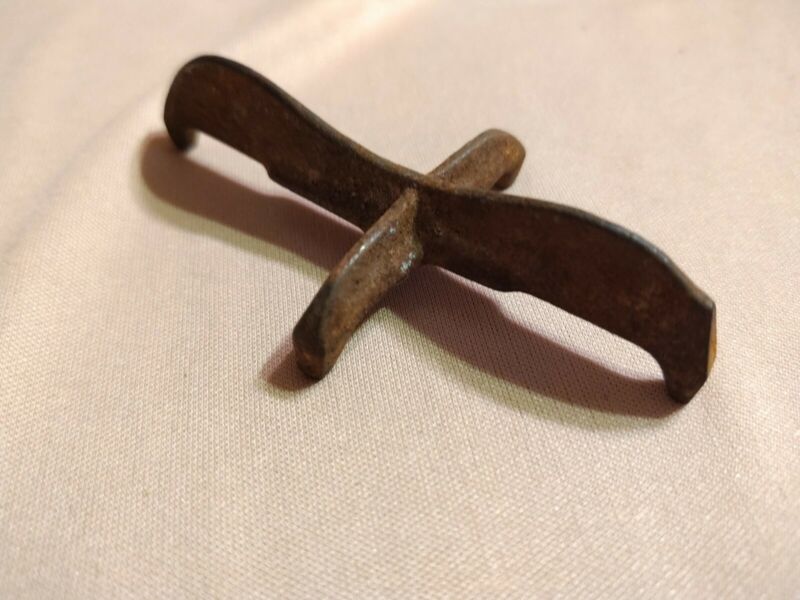 Vintage Cross Cut Saw Spider Tooth Set Gauge Sharpening Tool Antique
