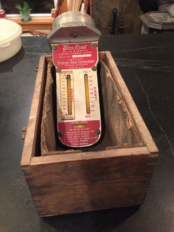Antique SnapOn Caster Camber Gauge Antique Price Guide Details Page