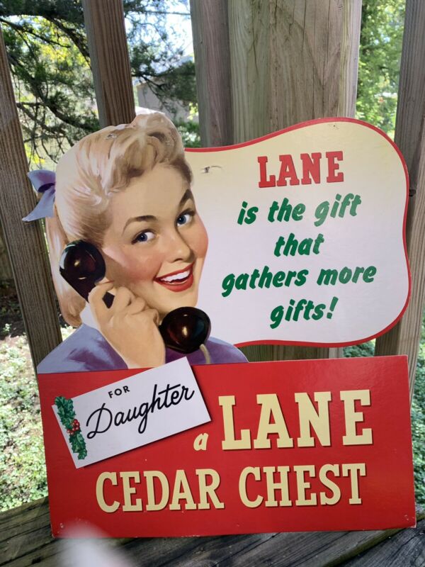 Rare Vintage 1940''s Lane Cedar Hope Chests For Daughter 20