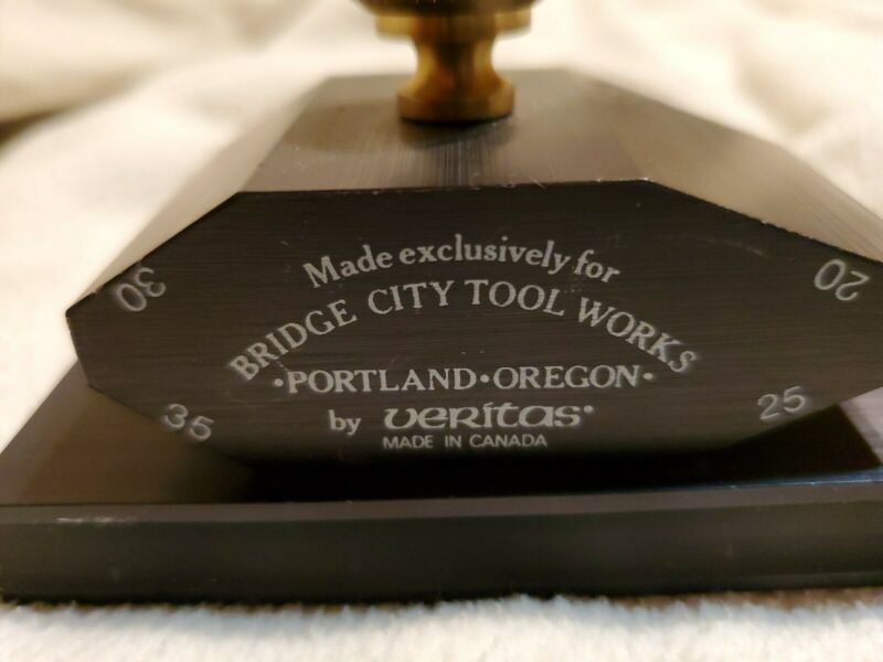rare Bridge City Tool Works Veritas ANGLE BEVEL Woodworking tool Hand