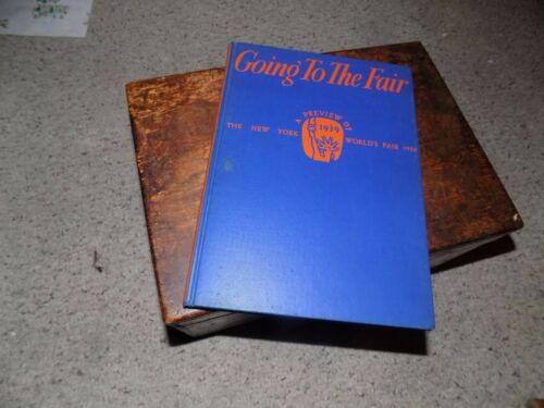 VINTAGE NEW YORK WORLDS FAIR 1939 BOOK GOING TO SUN DIAL PRESS ...