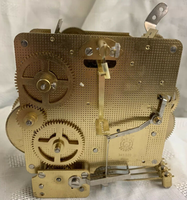 Franz Hermle Germany 8 Day Westminster Chime Clock Movement 341020