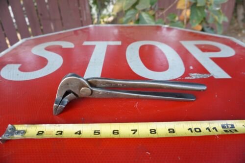 Vintage H.J.Hamlet 63 ,Sheet Metal Seamers ,Tongs .2’’’’ Jaw.9’’’’ Long
