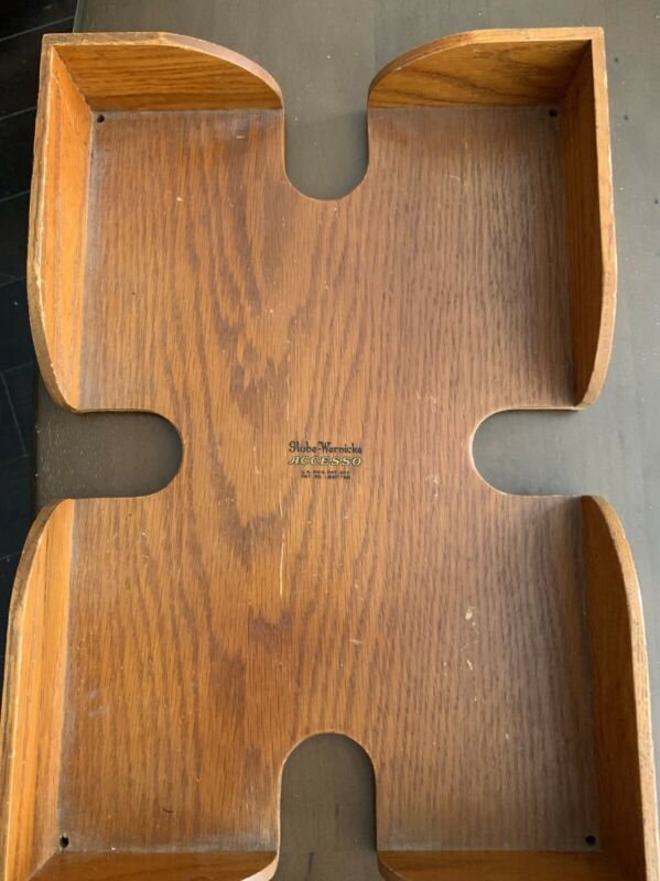 Globe Wernicke Desk Tray Antique Price Guide Details Page