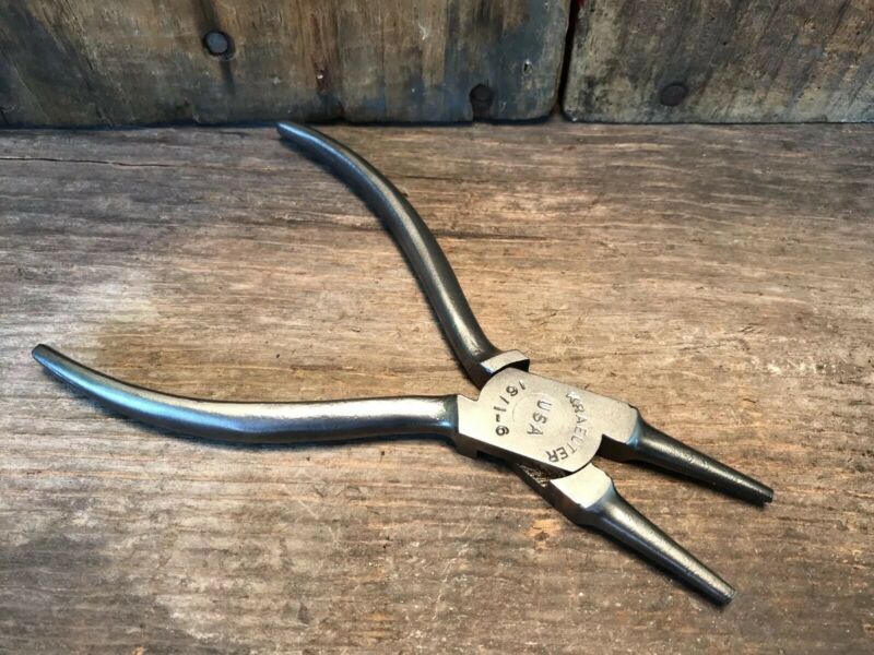 Vintage Kraeuter Needle Nose Pliers Model 16116 Clean and Polished