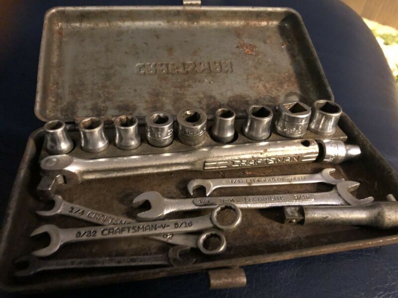 Vintage Craftsman Socket / Wrench Set Antique Price Guide Details Page