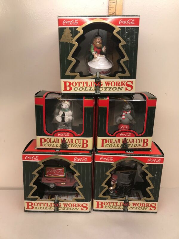 coca cola polar bear christmas decorations
