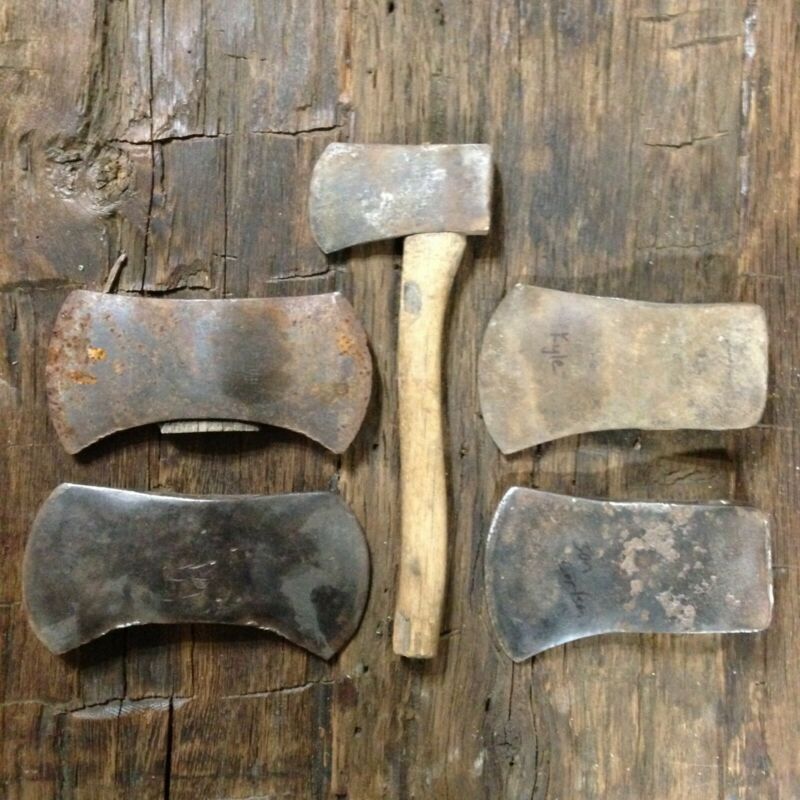 Five Vintage Zenith Marshall Wells and Plumb Axes and Hatchets