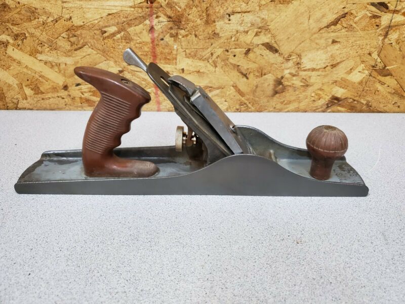 Vintage Tru Test No 5 Hand Plane Old Carpenters Woodworking Tool