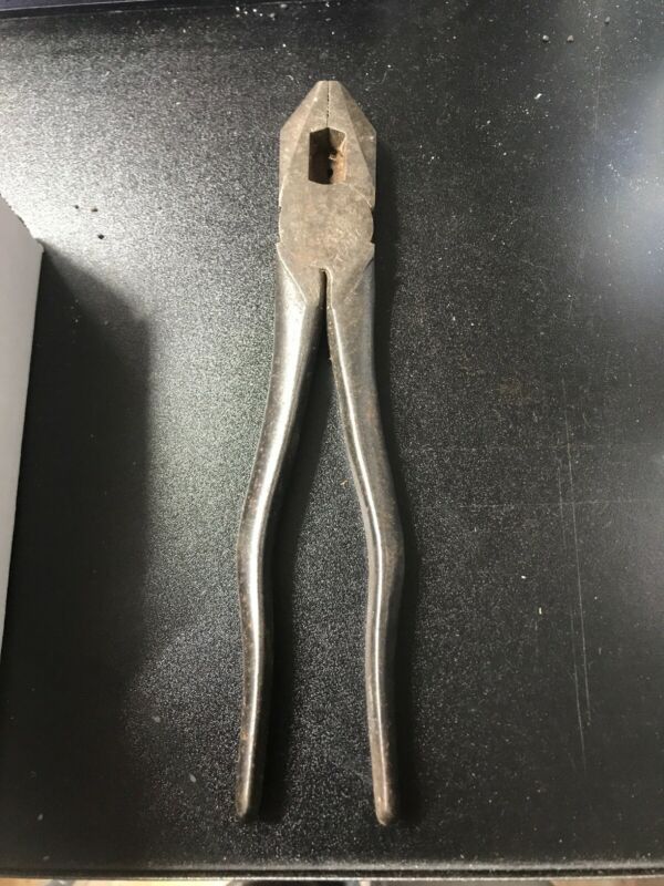 The Waymoth Corp Lineman Pliers Vintage Tool TL107 US Army Signal Corp