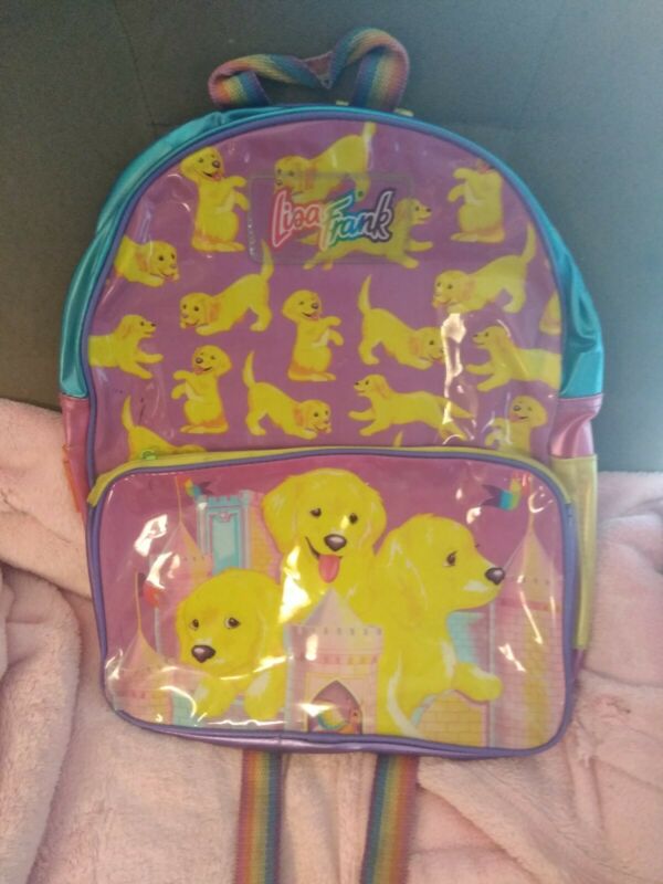 Vintage Lisa Frank Puppy Backpack -- Antique Price Guide Details Page