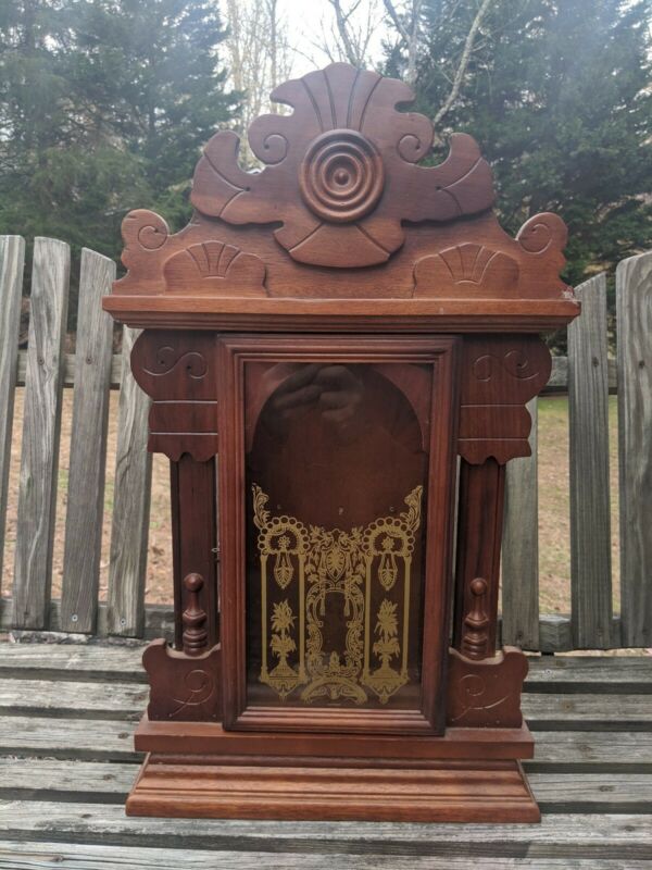 ANTIQUE KITCHEN CLOCK CASE PARTS REPAIR Antique Price Guide Details Page