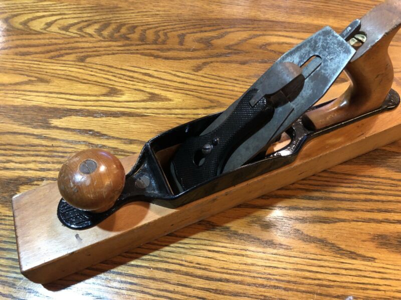 VINTAGE STANLEY BAILEY No.26 JACK PLANEWOOD PLANEWOODWORKINGslightly