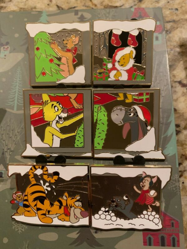Disney Season Advent Calendar 2019 Pin Winnie The Pooh Compete Set LE 