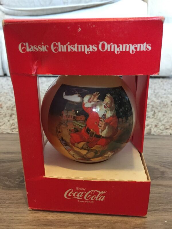 Vintage Coca Cola Christmas Ornaments 