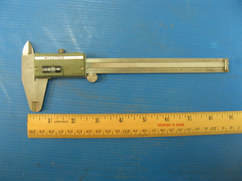 Vintage Mitutoyo Caliper Made in Japan Antique Price Guide Details Page