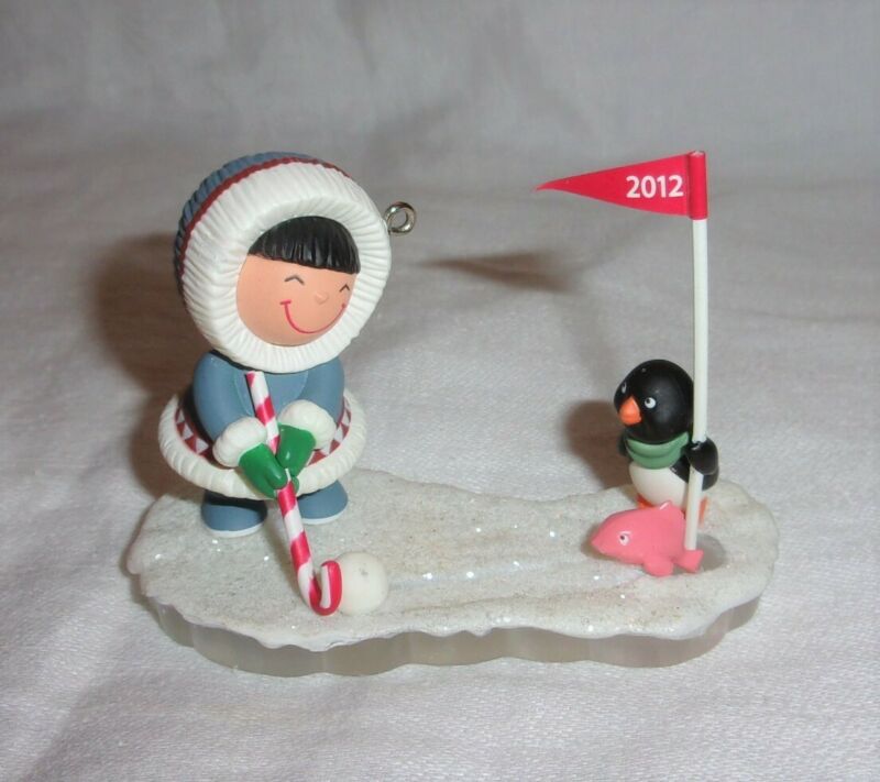 VINTAGE 2012 HALLMARK ESKIMO PENGUIN ORNAMENT Antique Price Guide