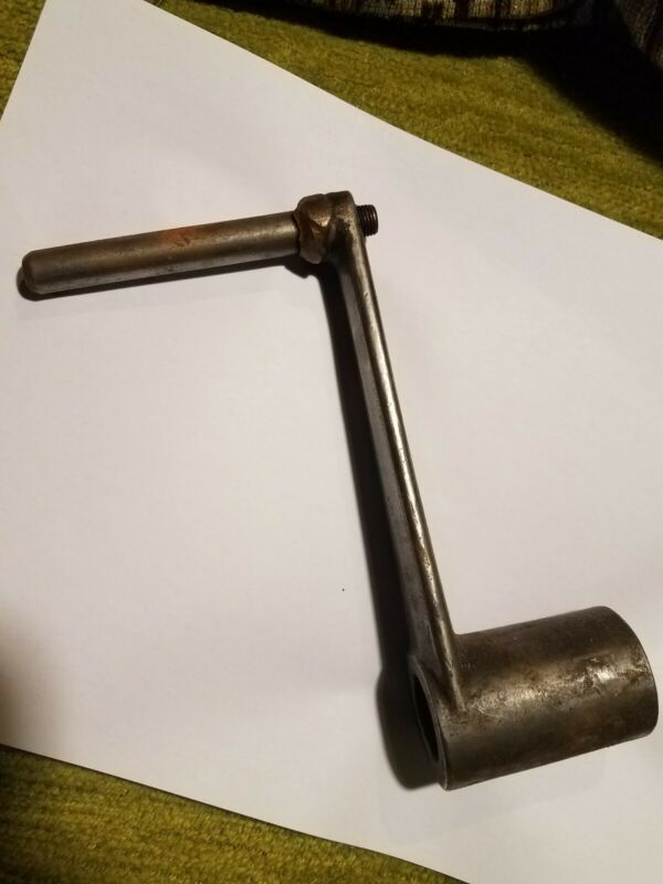 Bridgeport old MACHINIST TOOL MILL Square Vise Crank Handle 3/4" lathe
