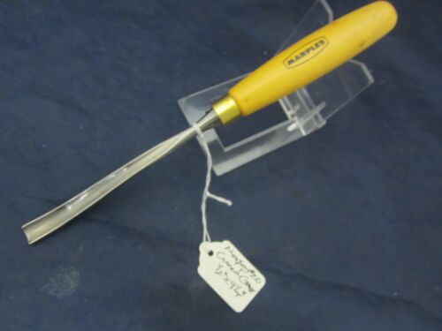 MINT MARPLES 1/2" NO 20 CURVED GOUGE WOOD CARVING CHISEL ANTIQUE ...
