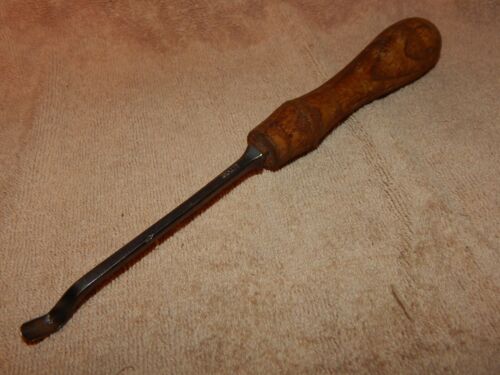 ANTIQUE, Vintage! Cast Steel Tang Wood Working Tool 1/4
