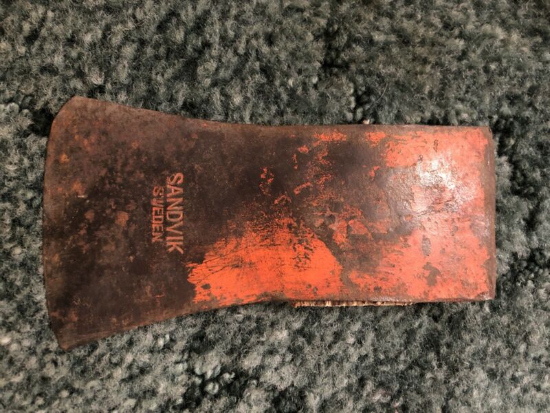 Vintage Sandvik Sweden Axe Hatchet Head 2 1/4lb Antique Price Guide