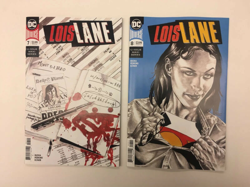 Lois Lane #8 And #7 DC Comics First Appearance/Cameo of Kiss of Death