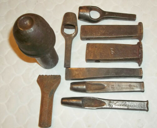 Antique Leather Tools, Punches, Rivet Setters -- Antique Price Guide ...