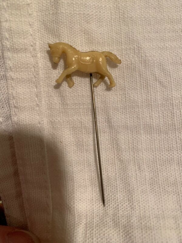 Antique Vintage Carved Egg Yolk Bakelite Horse Hat Pin Stick Pin Antique Price Guide Details Page